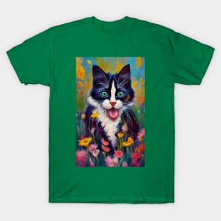 Cat Sticking Tongue Out 2 T-Shirt